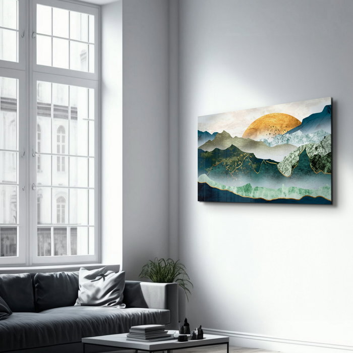 Wallity CAM-1060 Pintura Decorativa de Vidrio Templado Multicolor 46 x 72 cm Wallity CAM-1060 Pintura Decorativa de Vidrio Templado Multicolor 46 x 72 cm